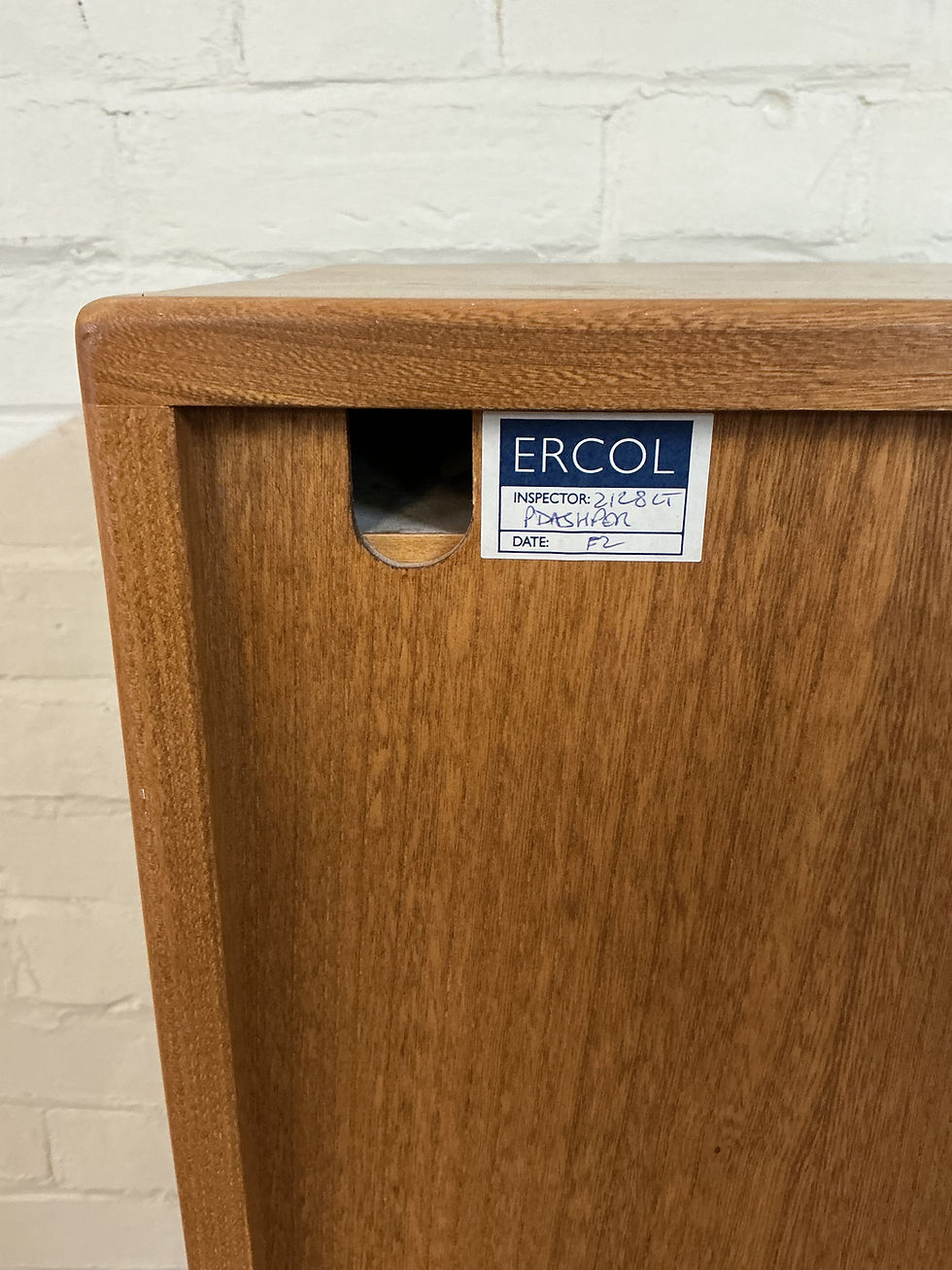 Thumbnail: Ercol Windsor Glazed Display Cabinet.