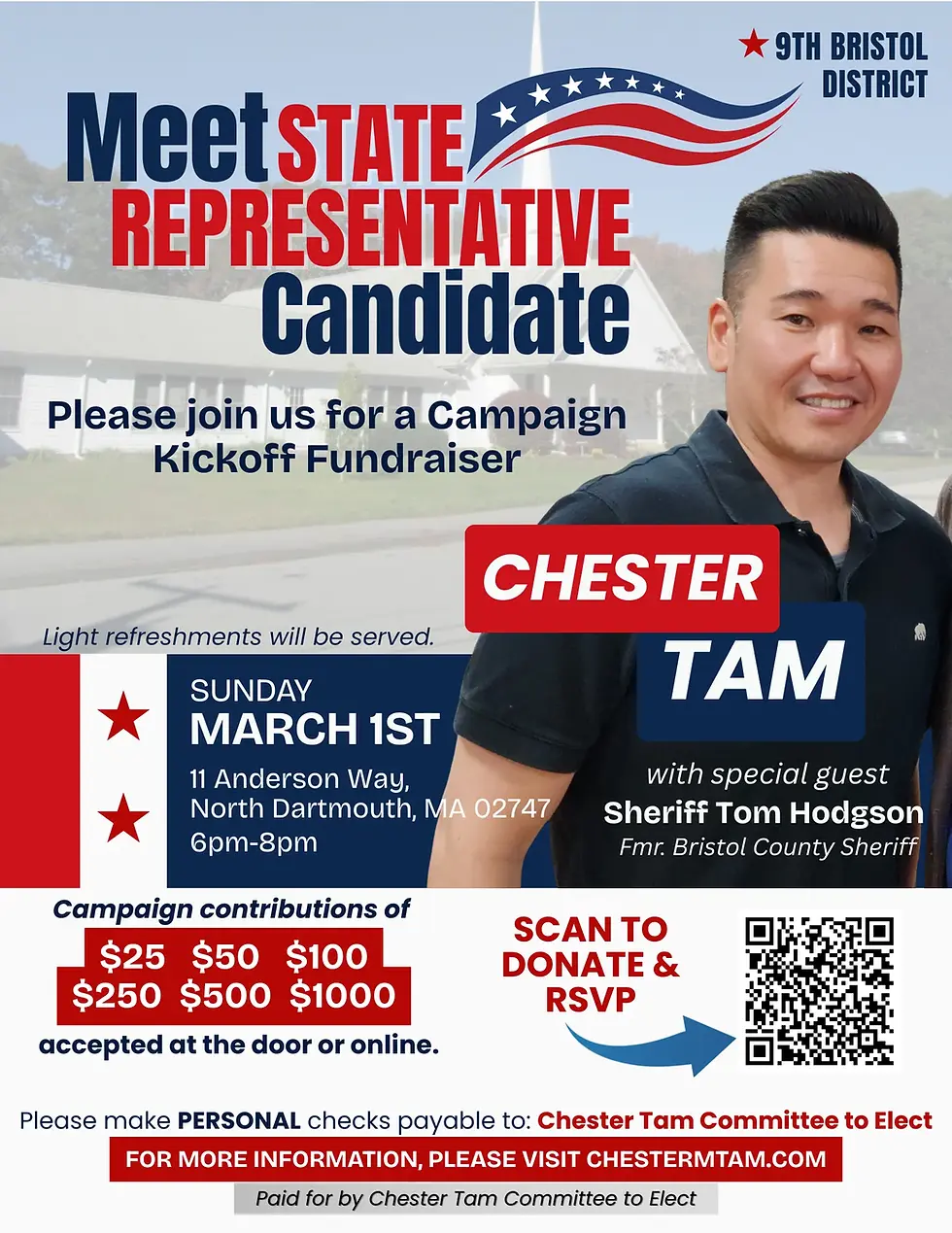 Campaign Kickoff Fundraiser
