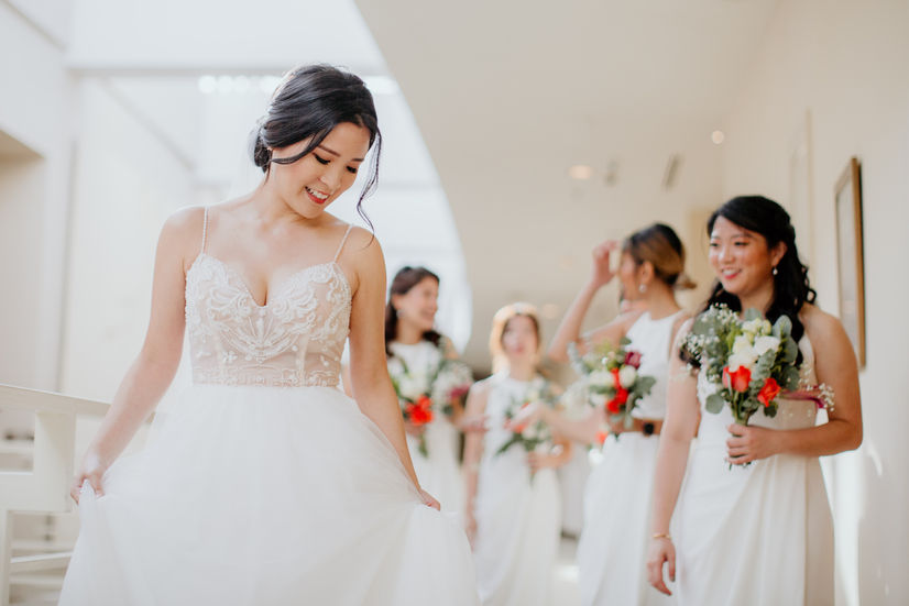Bride Walking with Bridesmaids.jpg