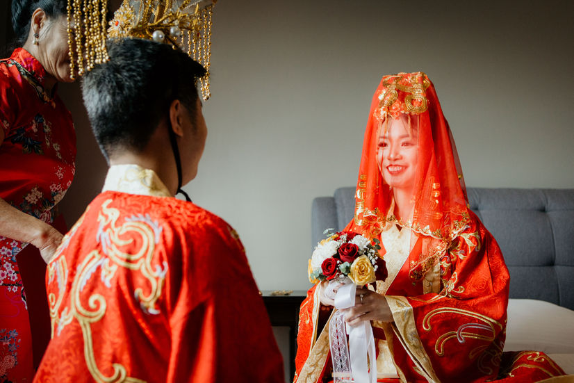 Chinese Wedding Couple First Meet.jpg