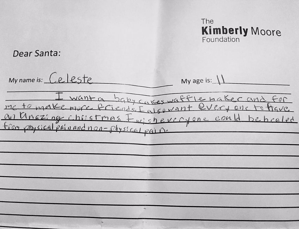 Celeste 11yrs, Shane, 10 yrs,  sara age unknown