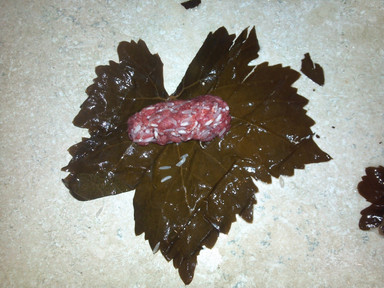 Lebanese Stuffed Grape Leaves