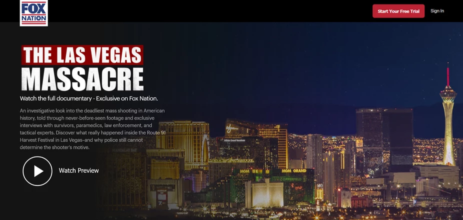 Image link to Las Vegas Massacre Documentary Preview