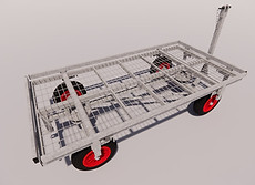 Self Tracking Trolley HortiQuip equipment rental