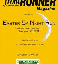 Join Easter Night Run in Baguio for A Child’s DREAM – Apr 2011