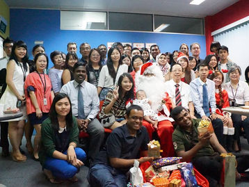 TMC Christmas potluck and gathering