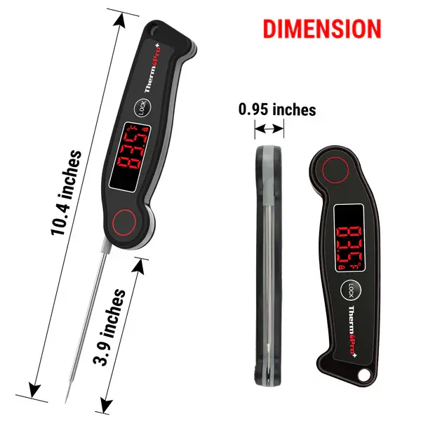 Thumbnail: ThermoPro TP19W Waterproof Digital Probe Meat Thermometer