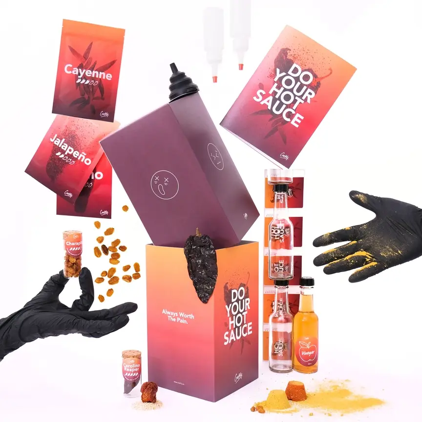 Do Your Hot Sauce - Diy Hot Sauce Set To Make Yourself