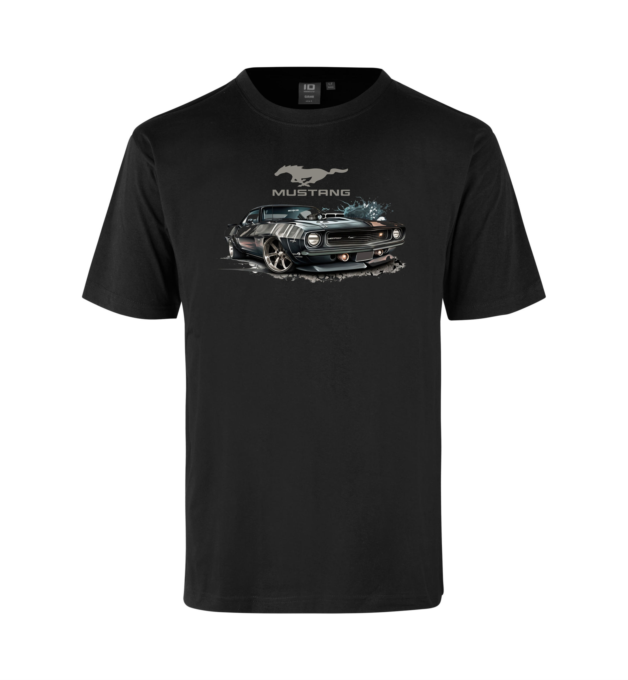 T-shirt - Mustang-Grå/brun 2