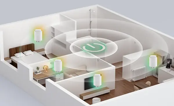 Casa smart valvole termostatiche