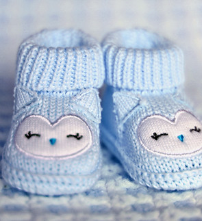 Blue Infant Shoes