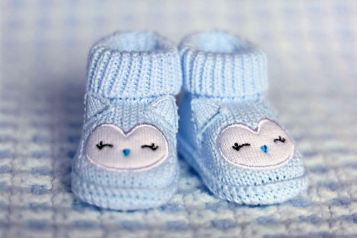 Blue Infant Shoes