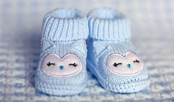 Blue Infant Shoes
