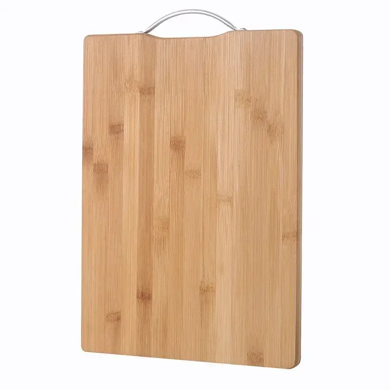 Thumbnail: Large Rectangular Natural Bamboo Cutting Board