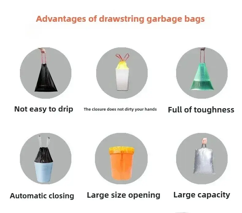 Thumbnail: Thickened Fragrant Drawstring Cat Litter & Waste Bags