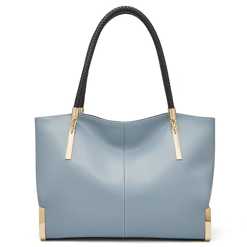 Thumbnail: FOXER Genuine Leather Elegant Luxury Women's Shoulder Handbag