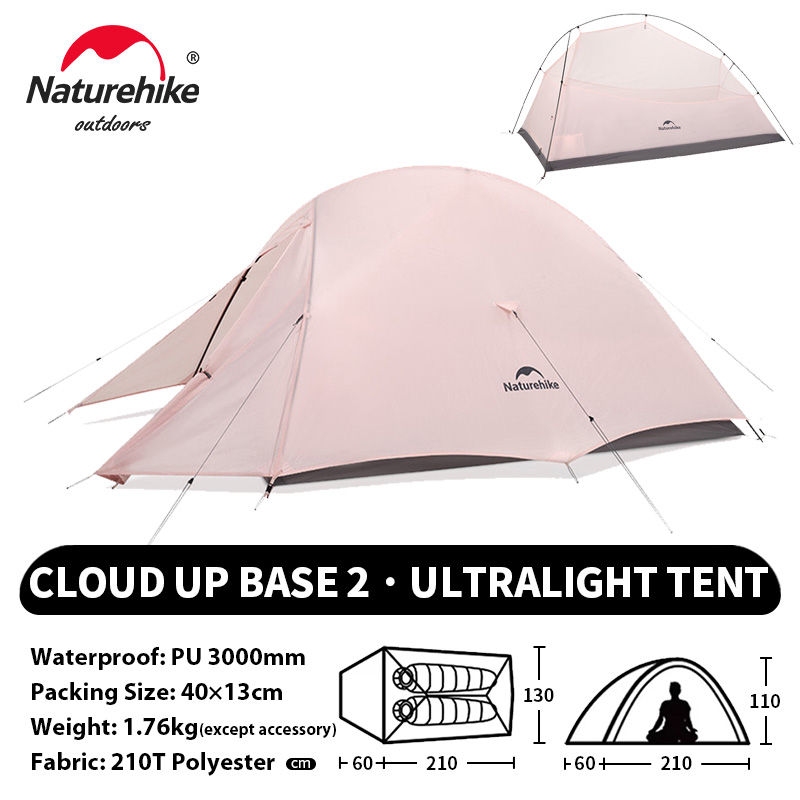 Thumbnail: Naturehike Cloud Up Waterproof Two Person Trekking Tent