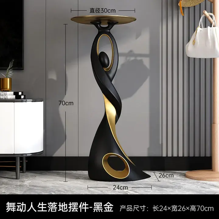 Thumbnail: Abstract Designer Sofa Side Table