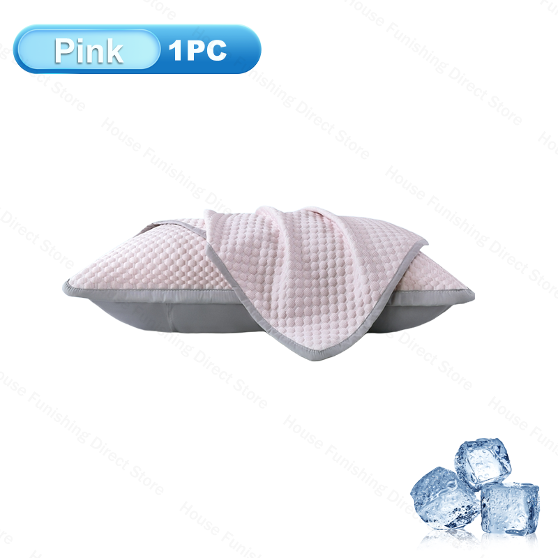 Thumbnail: Ice Silk Cooling Summer Pillowcase
