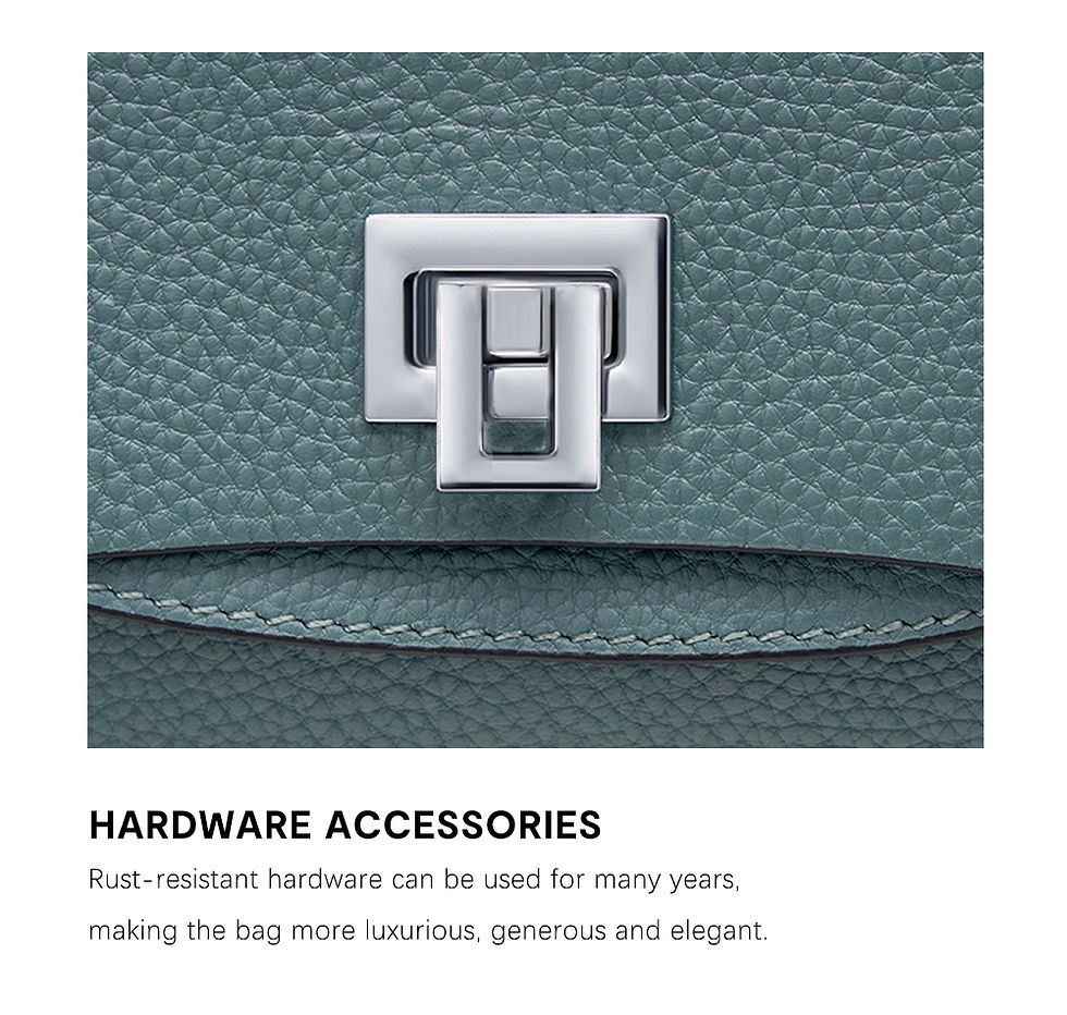 Thumbnail: Zency Genuine Leather Envelope Top-Handle Bag