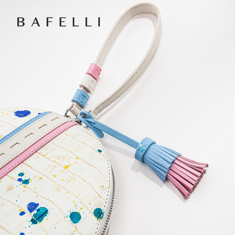 Thumbnail: Bafelli Designer Genuine Leather Luxury Handbag