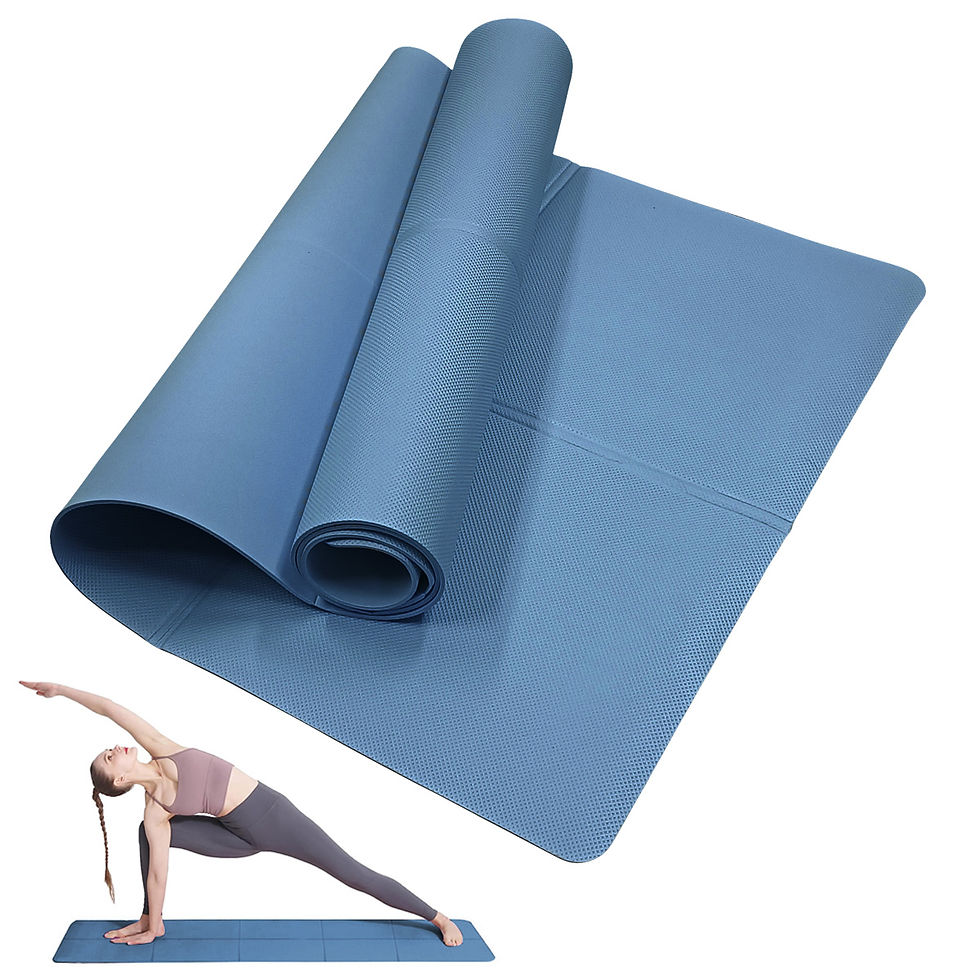 Thumbnail: Comfortable 4mm EVA Foam Sports and Fitness Yoga Mat