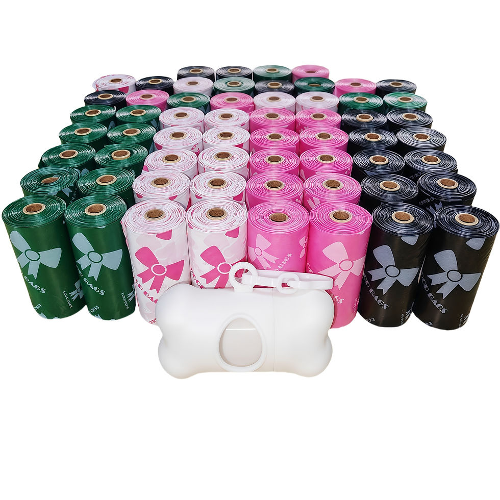 Thumbnail: Super Thick Dog Poop Bags with Bone Dispenser