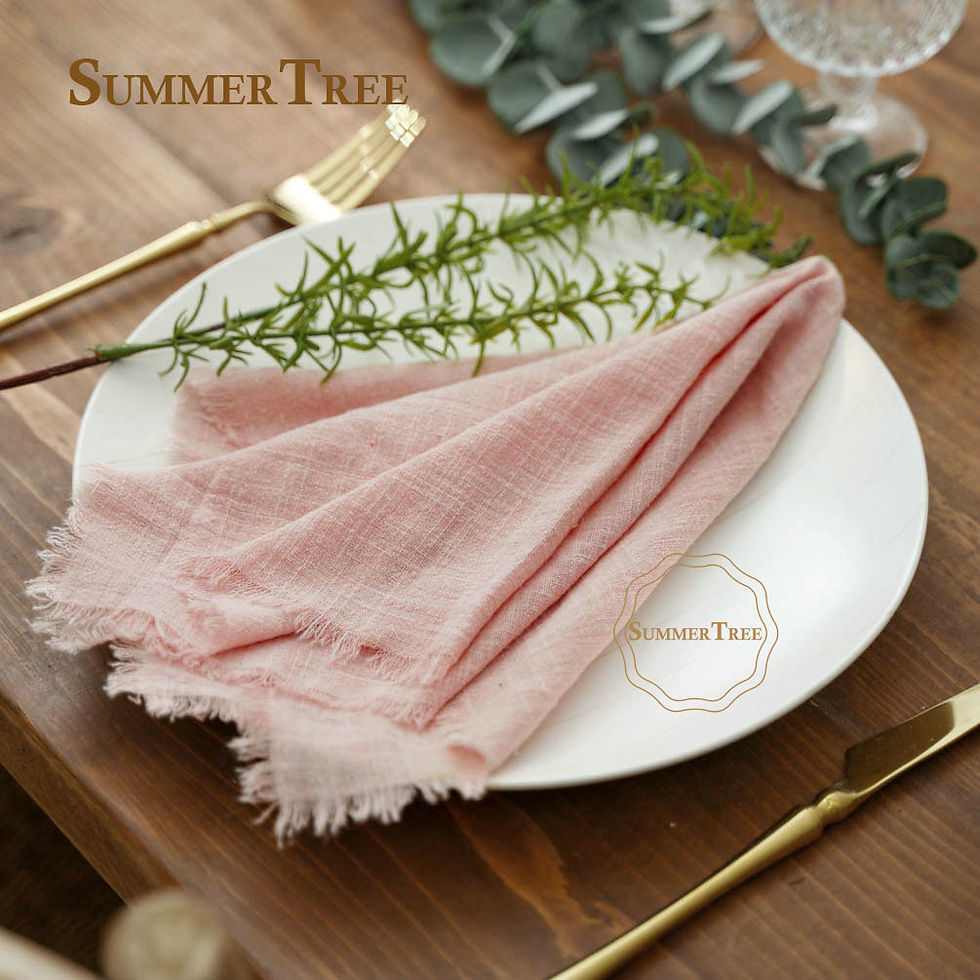 Thumbnail: Rustic Cotton Gauze Napkin 42x42cm