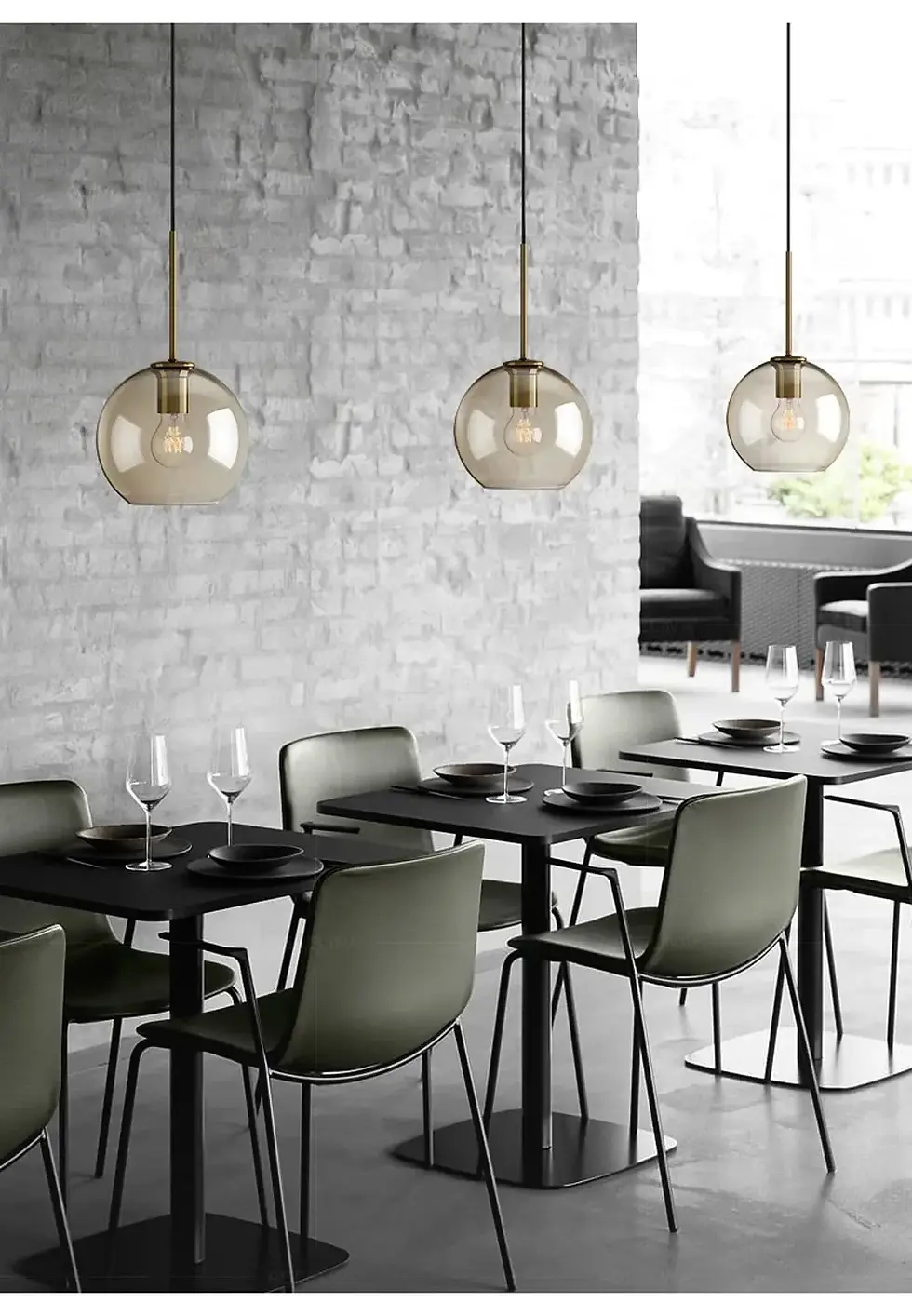 Thumbnail: Nordic Glass Pendant Light