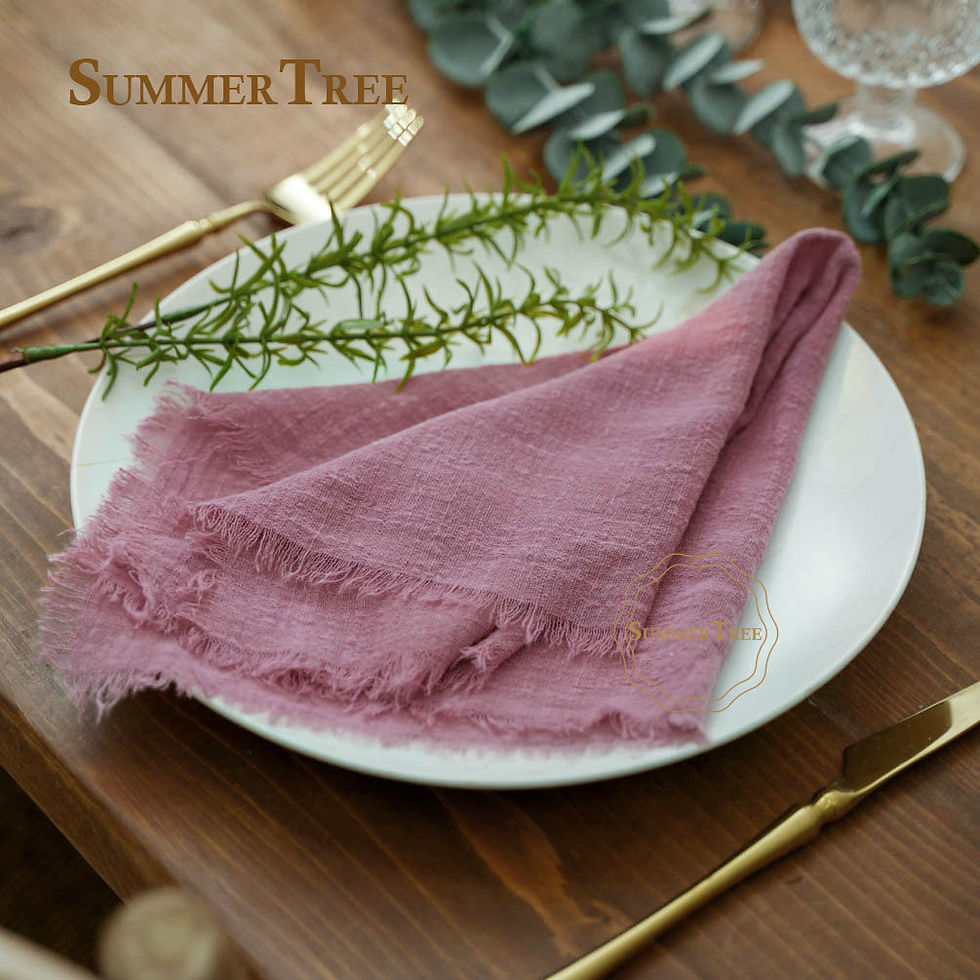 Thumbnail: Rustic Cotton Gauze Napkin 42x42cm