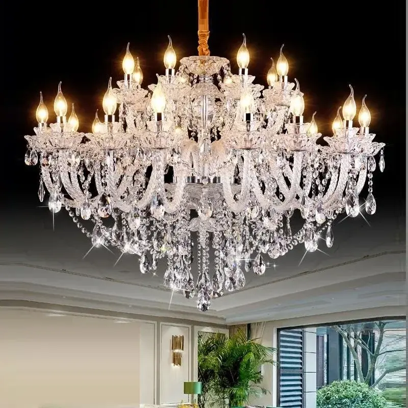 Thumbnail: Modern K9 Crystal Chandelier Lighting Fixture