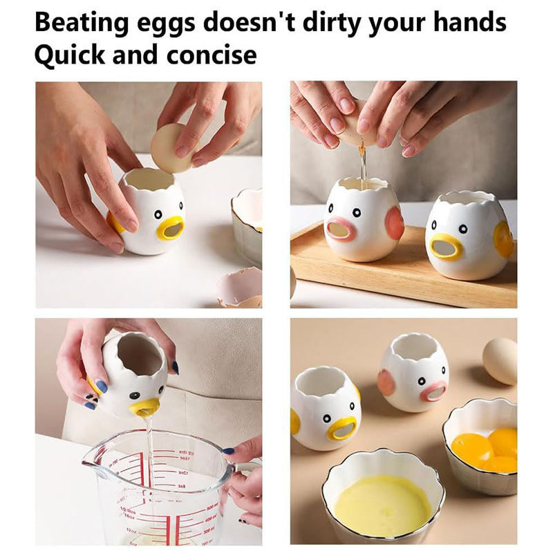 Thumbnail: Cartoon Ceramic Egg White and Yolk Separator
