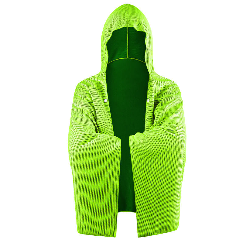 Thumbnail: Cooling Hooded Poncho and Sun Protection Cloak