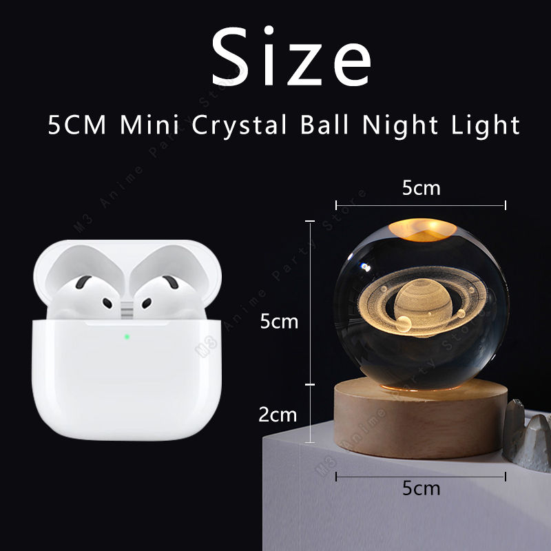 Thumbnail: 3D Galaxy Crystal Ball LED Night Light