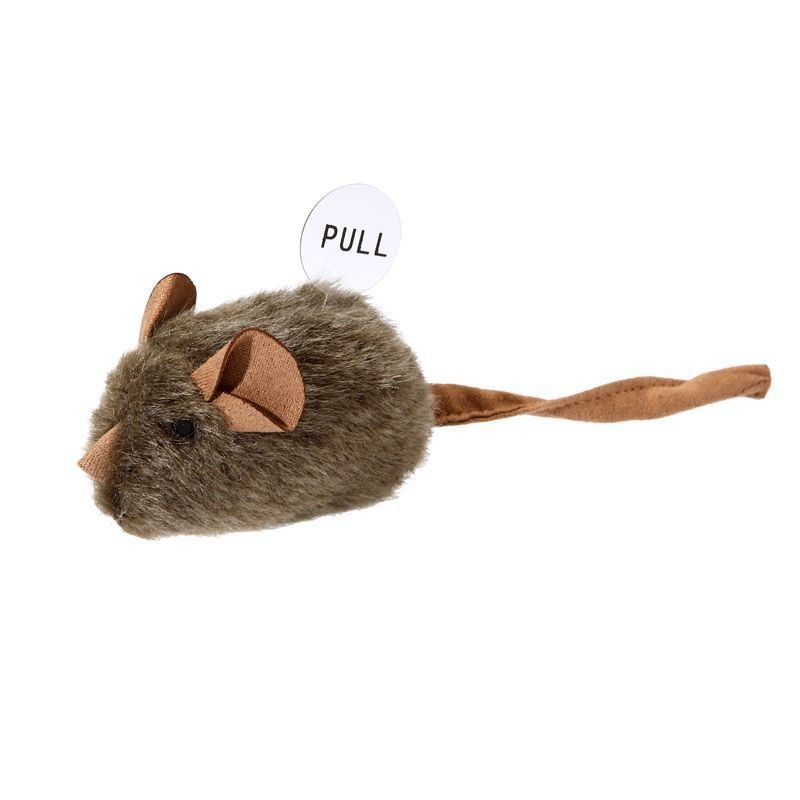 Thumbnail: Smart Sound-Activated Plush Mouse Cat Toy
