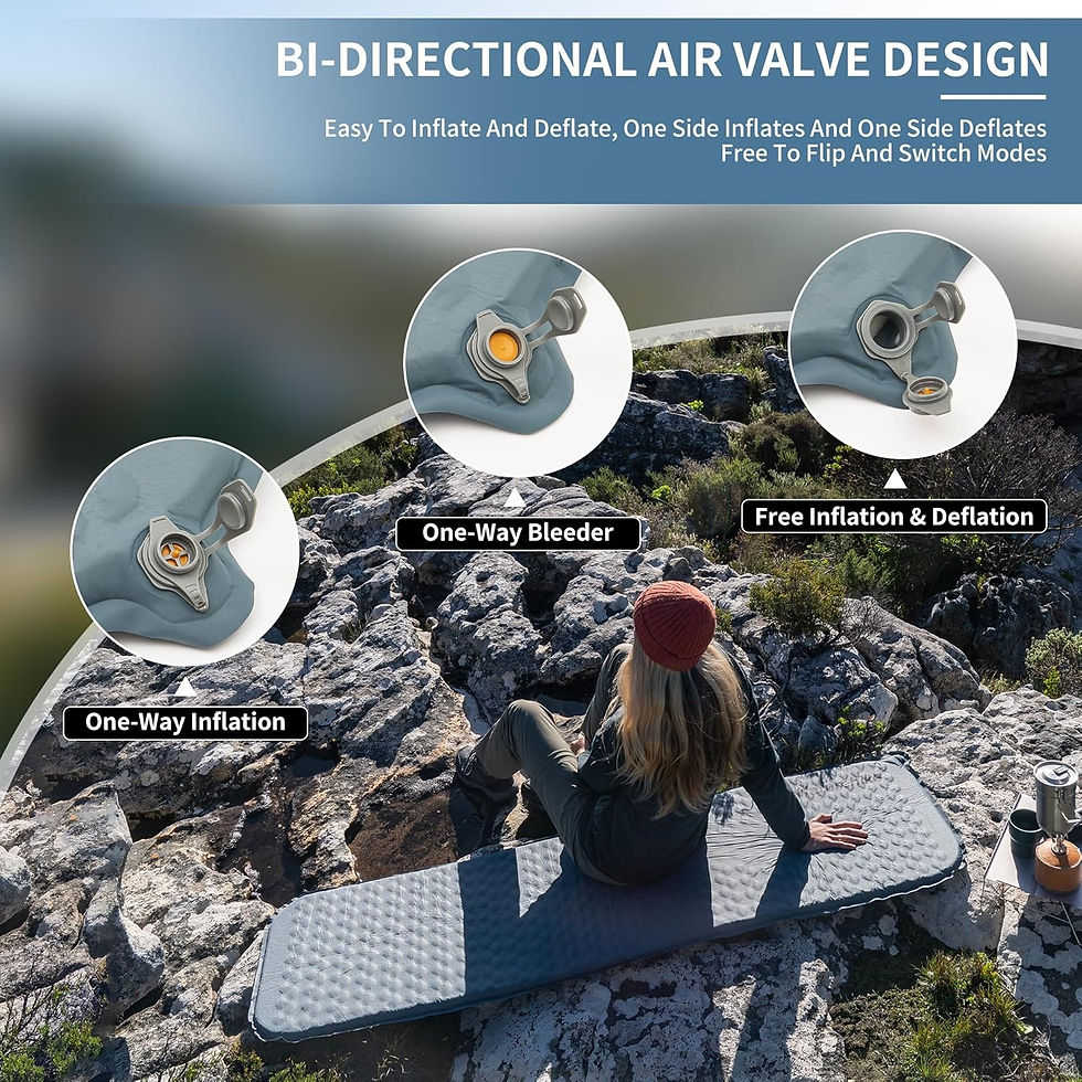 Thumbnail: Naturehike Ultralight Inflatable Air Mattress with Foam