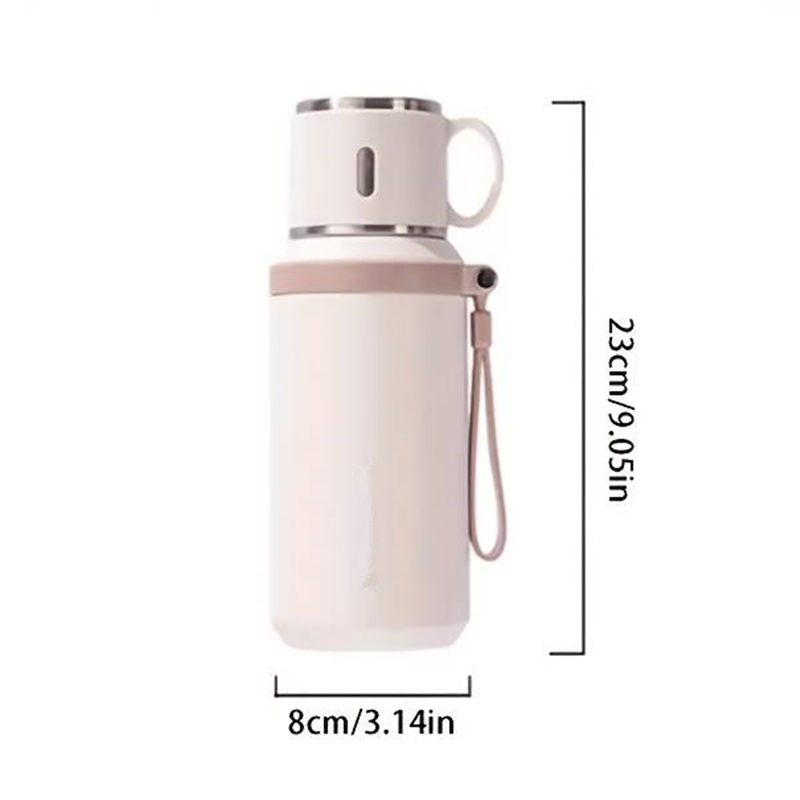 Thumbnail: 600ml Stainless Steel Travel Thermal Mug and Coffee Cup