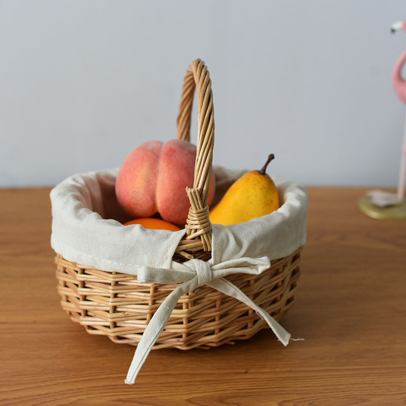Thumbnail: Handmade Willow Easter Basket with Handle