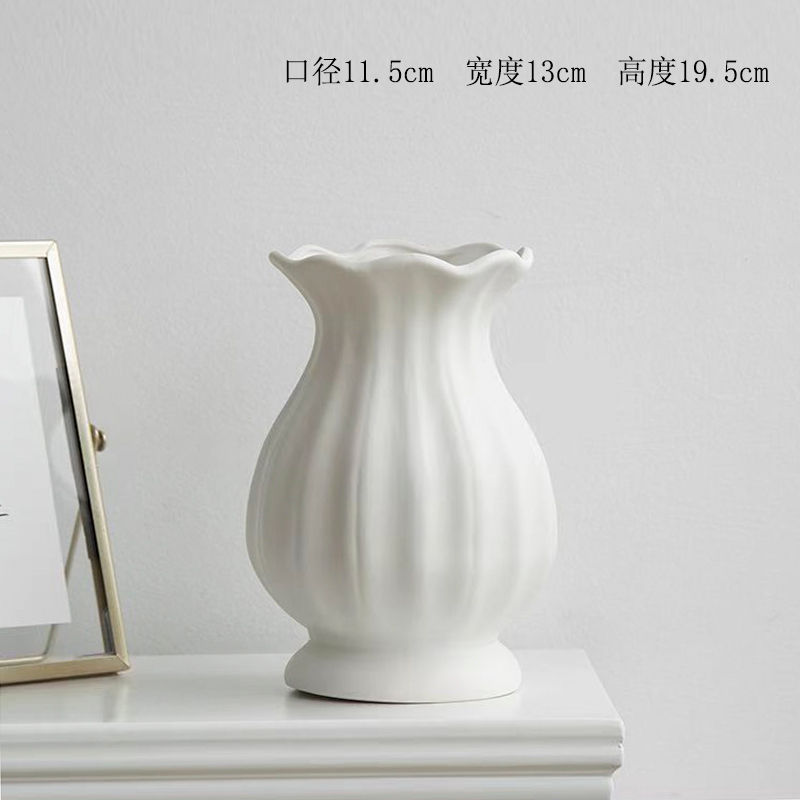 Thumbnail: Nordic Style Large Ceramic Flower Vase