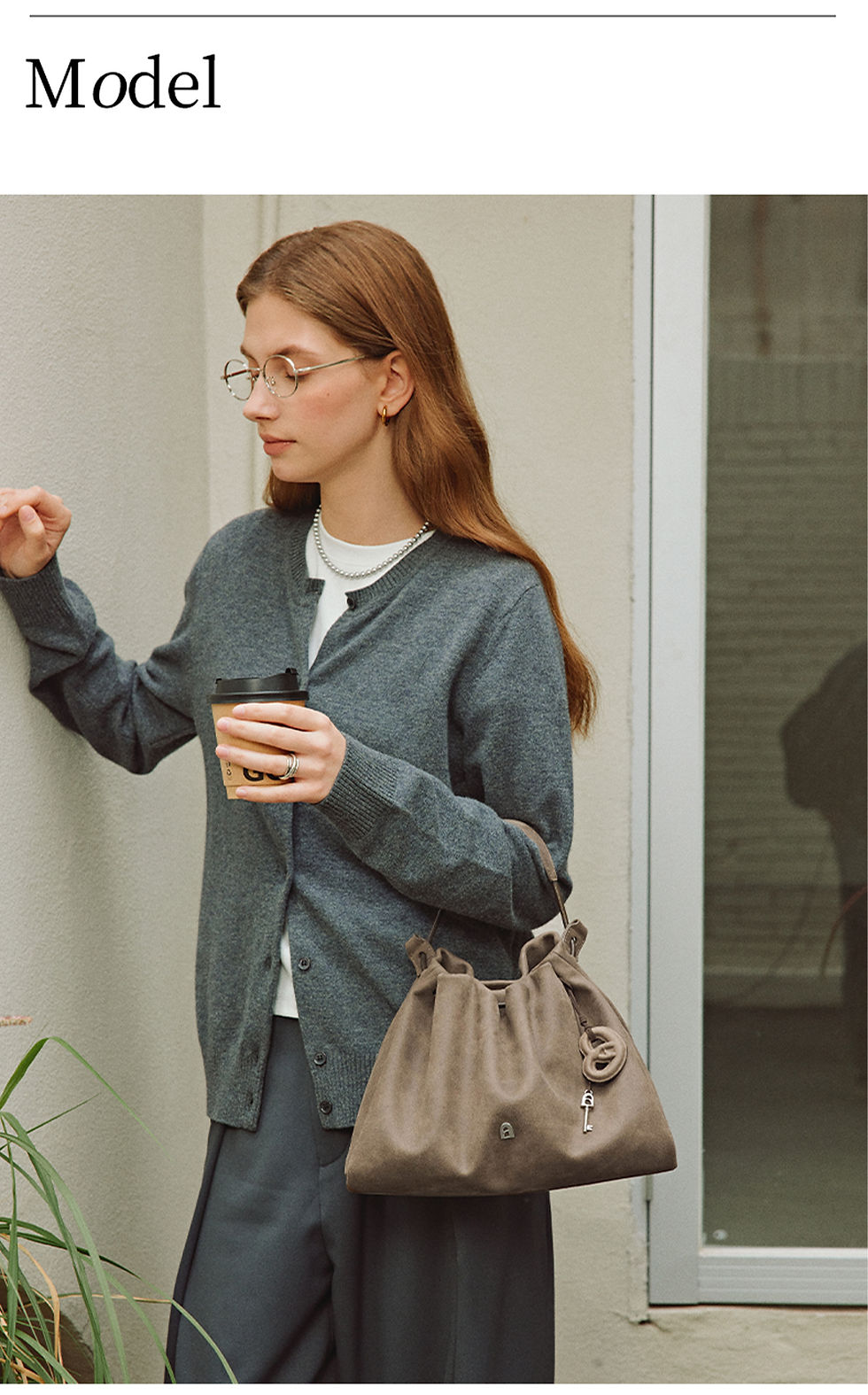 Thumbnail: La Festin Genuine Leather Casual Tote Shoulder Bag