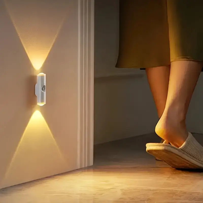 Thumbnail: Dual Head Motion Sensor Magnetic Wall Light