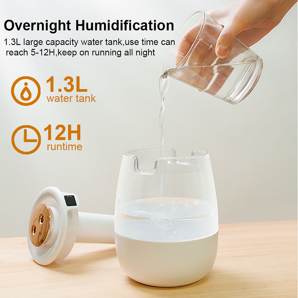 Thumbnail: Professional Double Spray Cool Mist Air Humidifier 1.3L