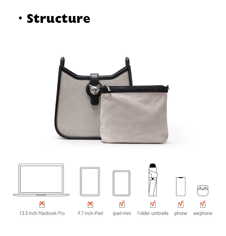 Thumbnail: Bafelli Retro Vintage Style Messenger Shoulder Bag