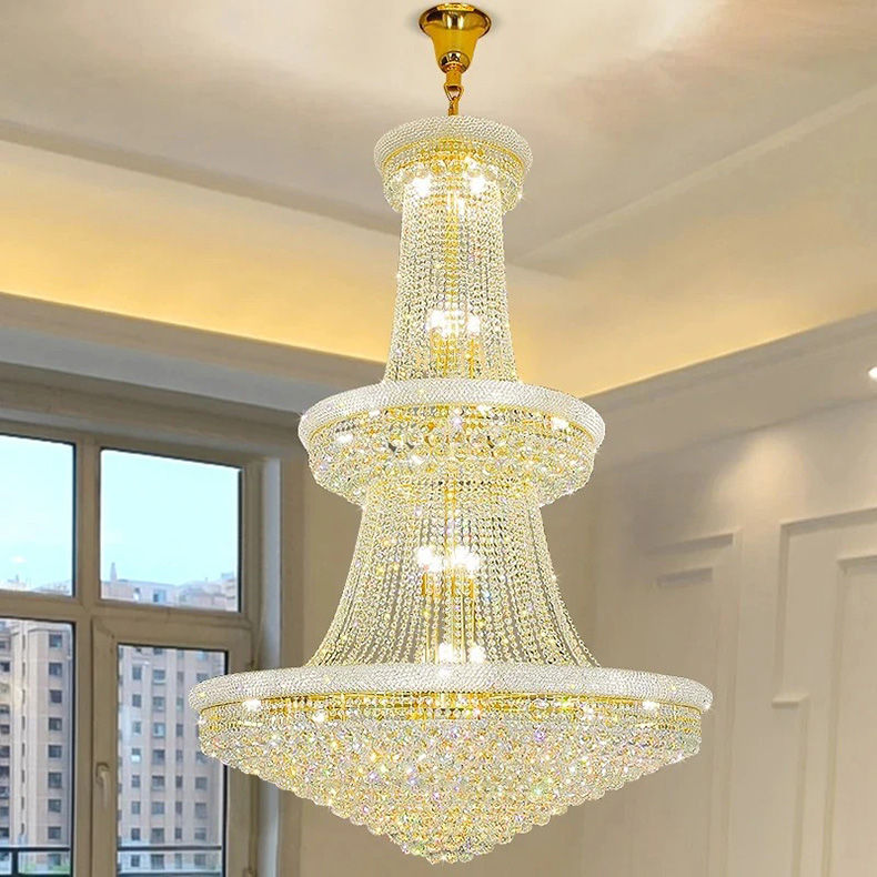 Thumbnail: Luxury Crystal Chandelier for Villa and Staircase
