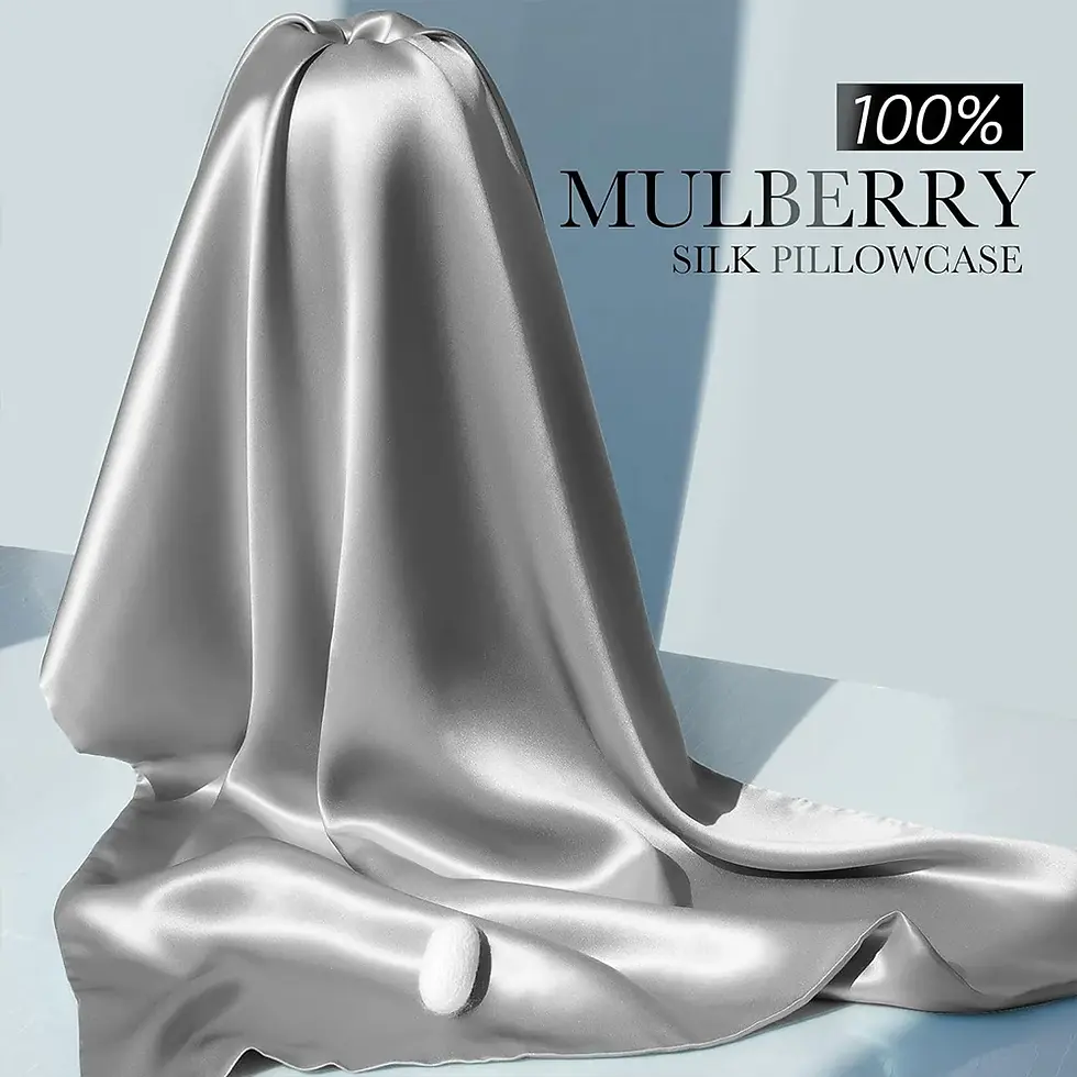 Thumbnail: Pure Mulberry Silk Pillowcase with Hidden Zipper