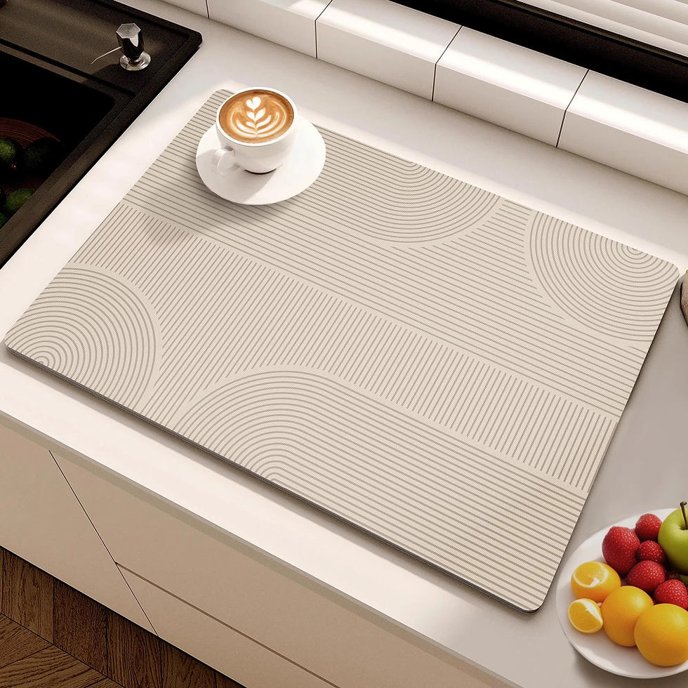 Thumbnail: Modern Minimalist Diatom Mud Dish Drying Mat