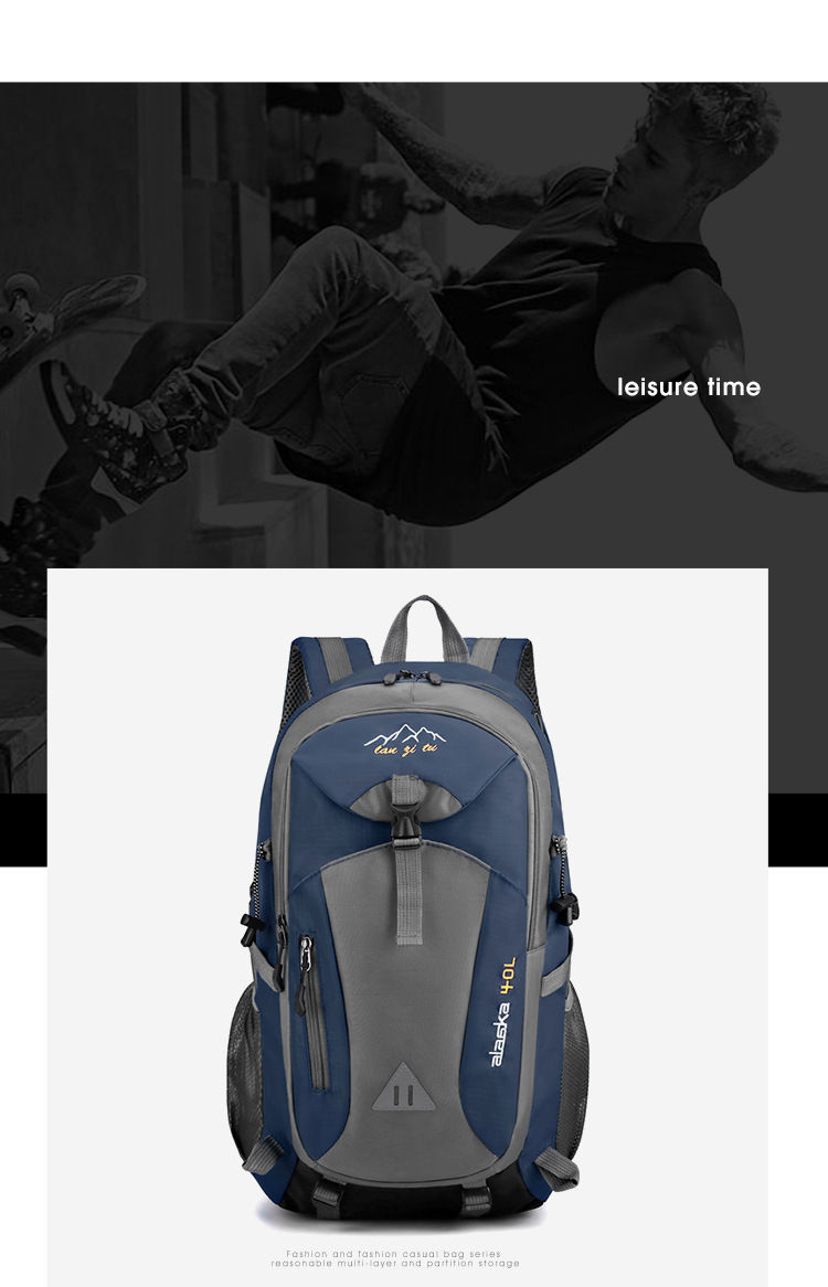 Thumbnail: 40L Outdoor Hiking and Travel Backpack