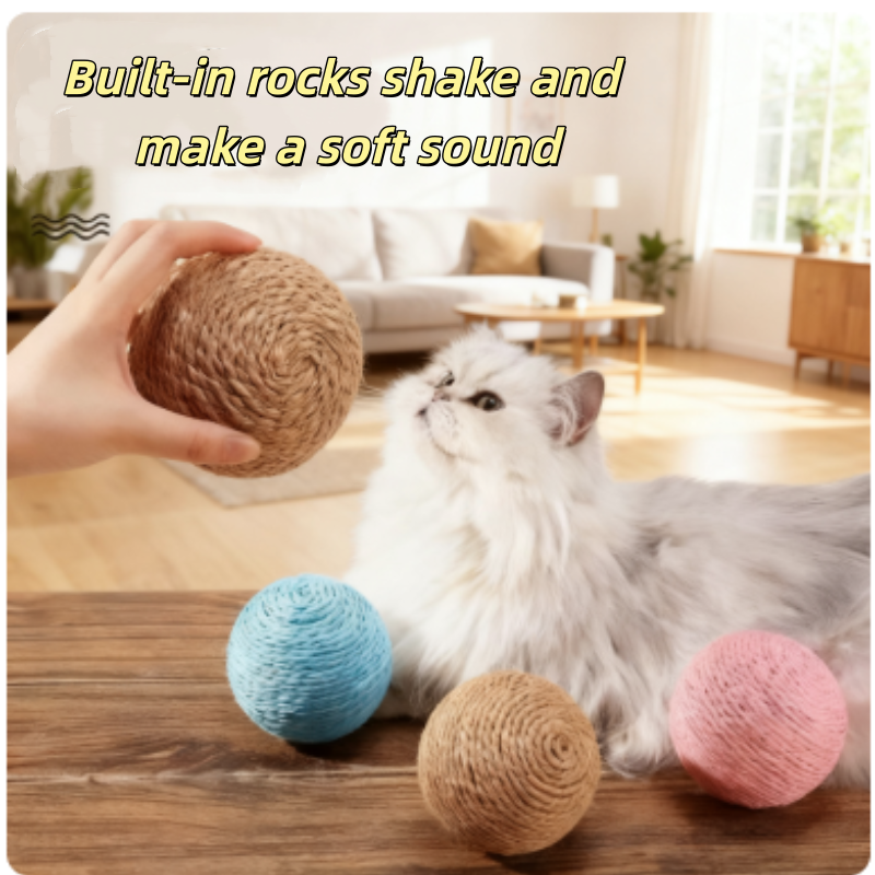 Thumbnail: Interactive Sisal Cat Scratching Ball