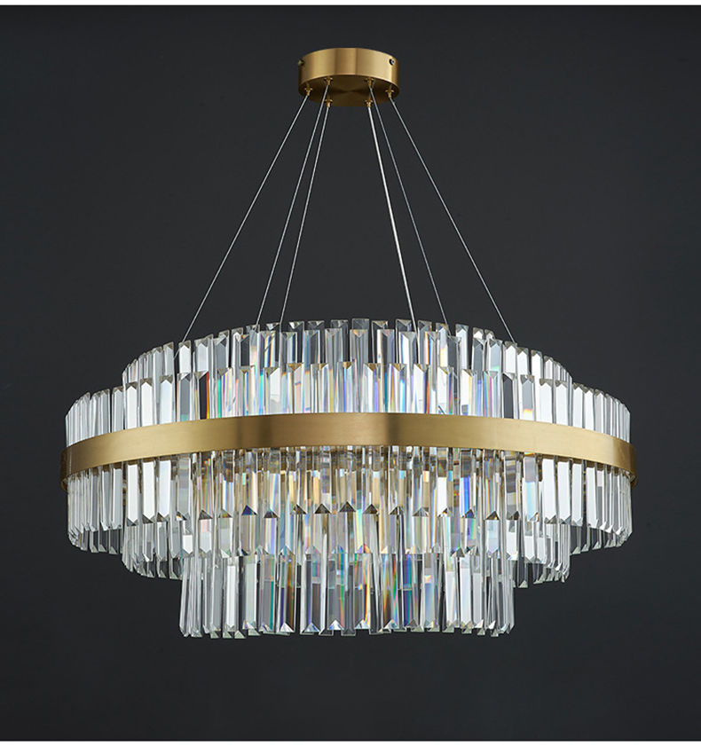 Thumbnail: Modern Luxury LED Crystal Chandelier for Living and Dining Room