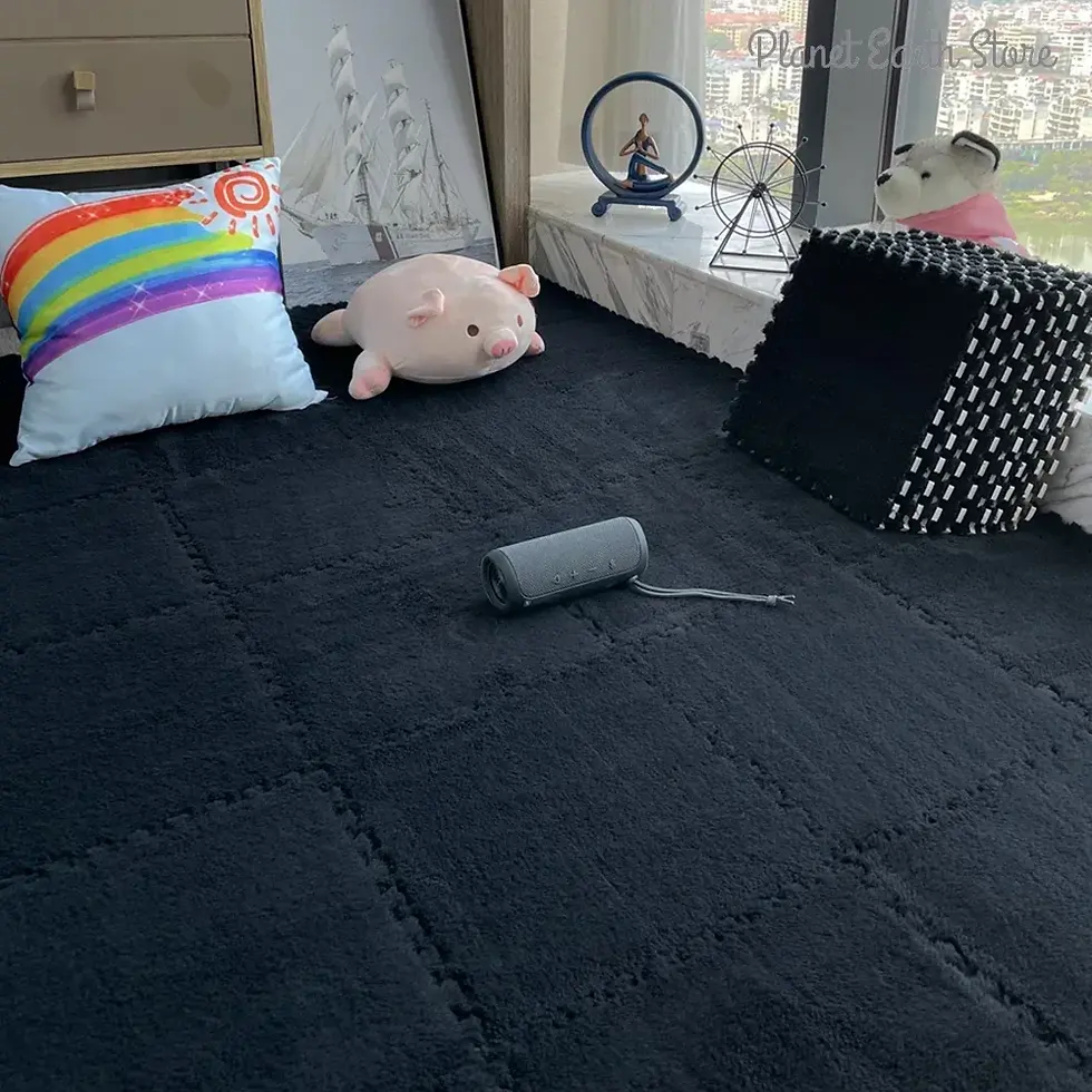Thumbnail: Fluffy EVA Foam Puzzle Mat for Children and Home